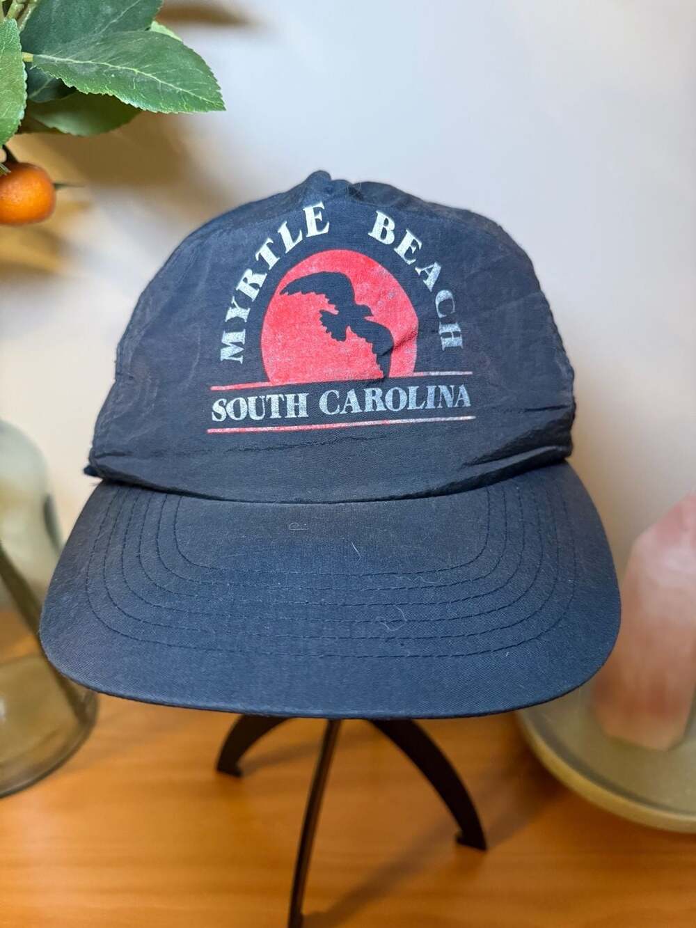 Myrtle Beach South Carolina Vintage Souvenir Snapback Hat Cap